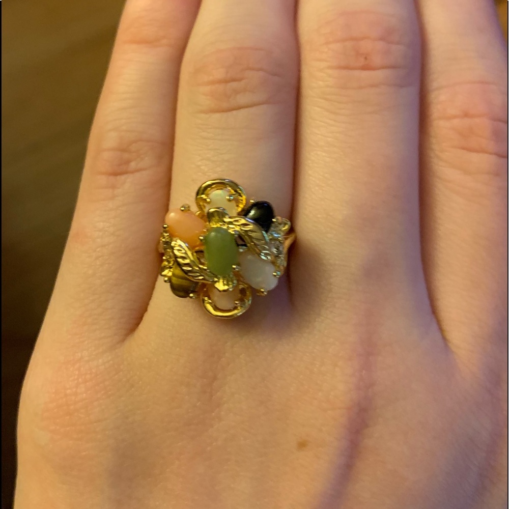 Multi-stone Cluster Ring - Picture 2 of 4